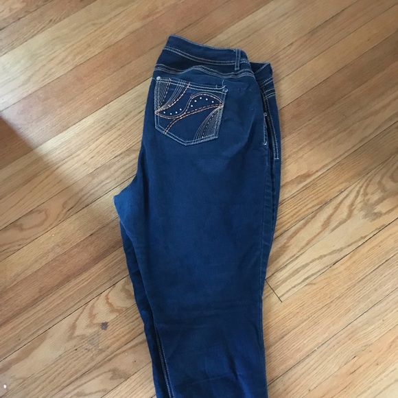 Denim - Dark denim skinnies